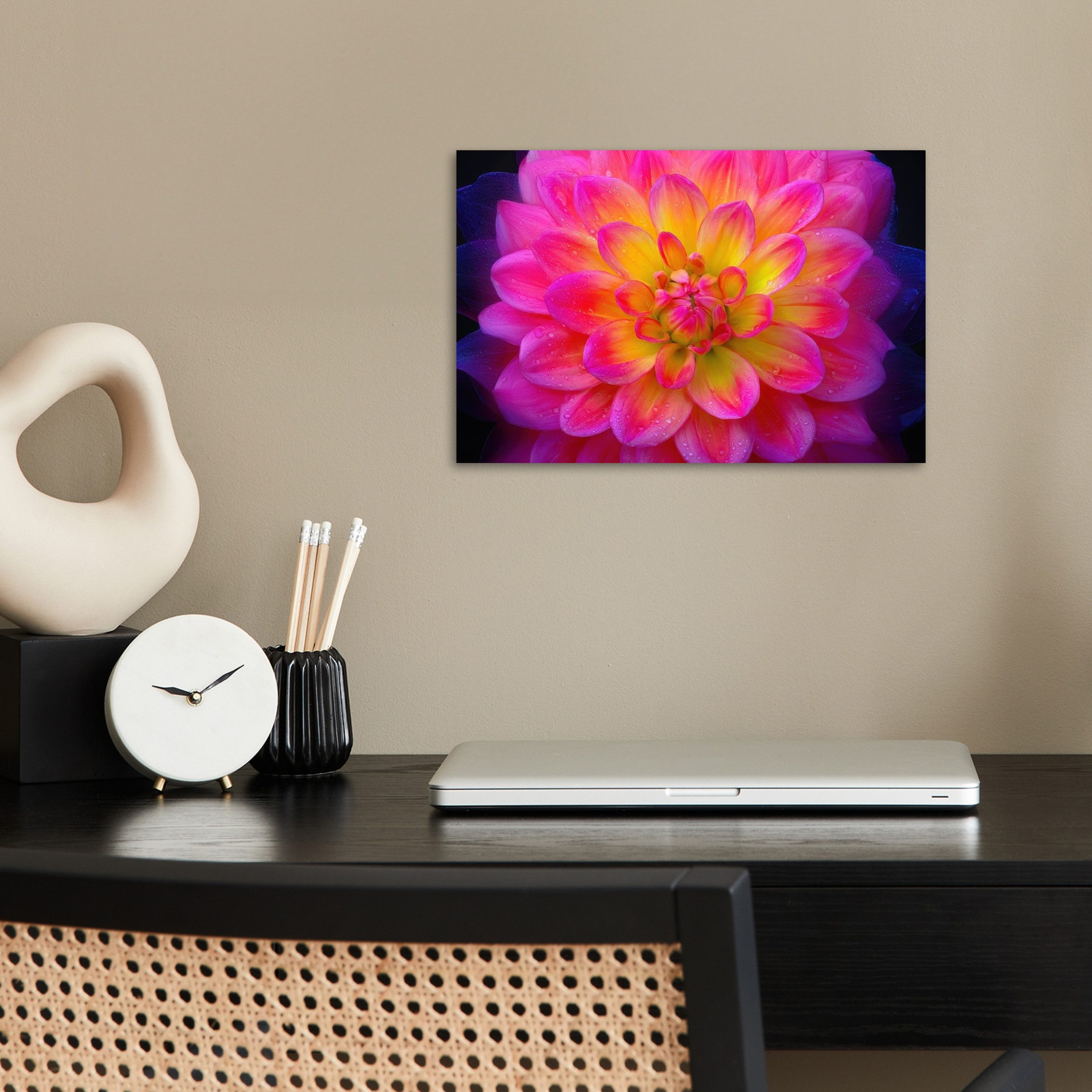 MuchoWow Poster Rosa - Dahlie - günstig online kaufen