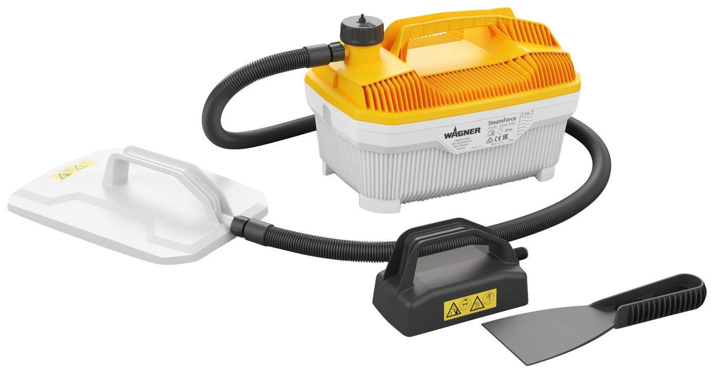WAGNER Dampftapetenablöser SteamForce Plus, 3,7 m Schlauch, max. Dampfzeit günstig online kaufen