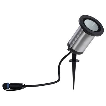 Paulmann LED Gartenstrahler LED Spot Plug & Shine 6W 310lm IP65 Warmweiß in Anthrazit, keine Angabe, Leuchtmittel enthalten: Ja, fest verbaut, LED, warmweiss, Außenstrahler