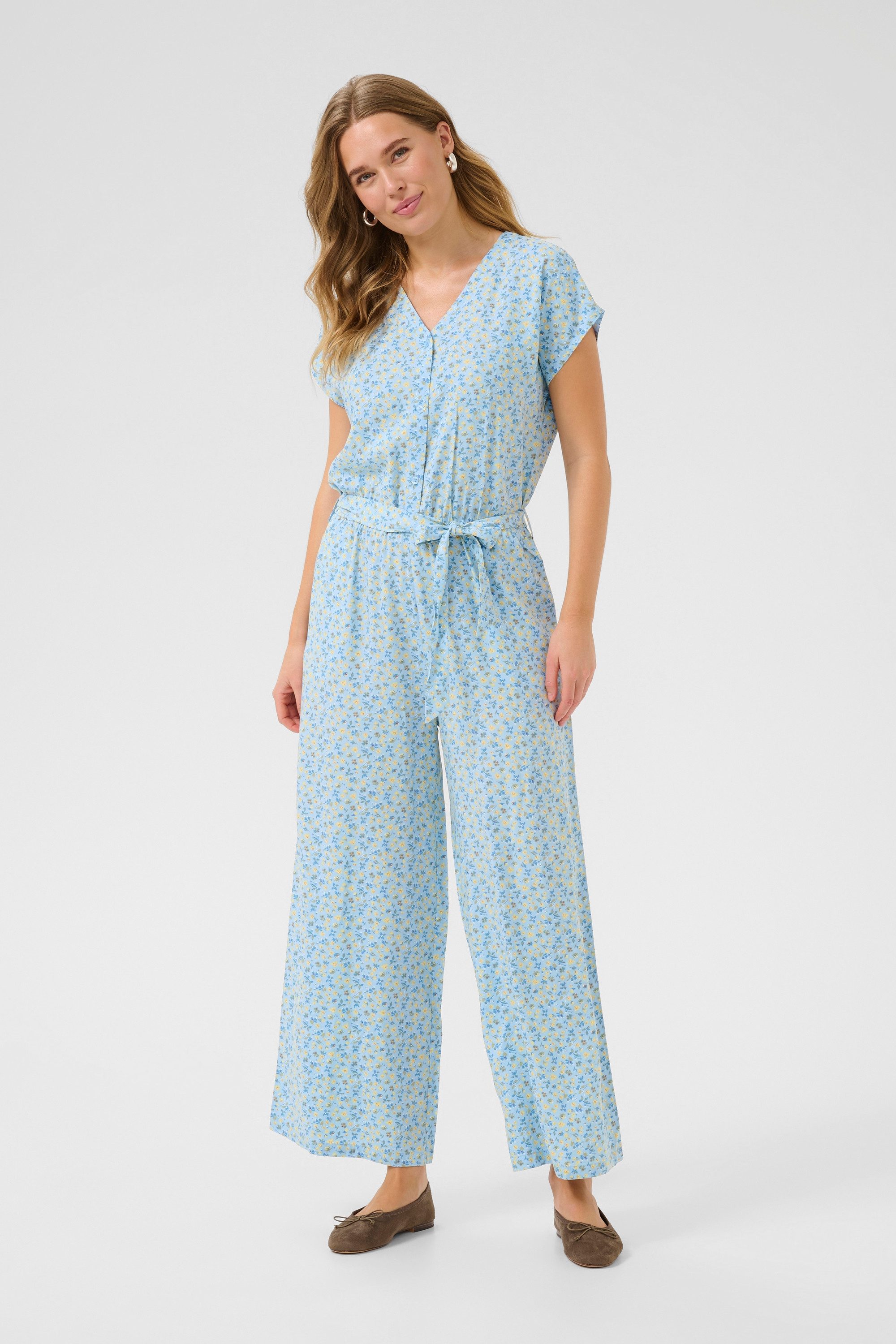 Cream Jumpsuit Overall CRTiah