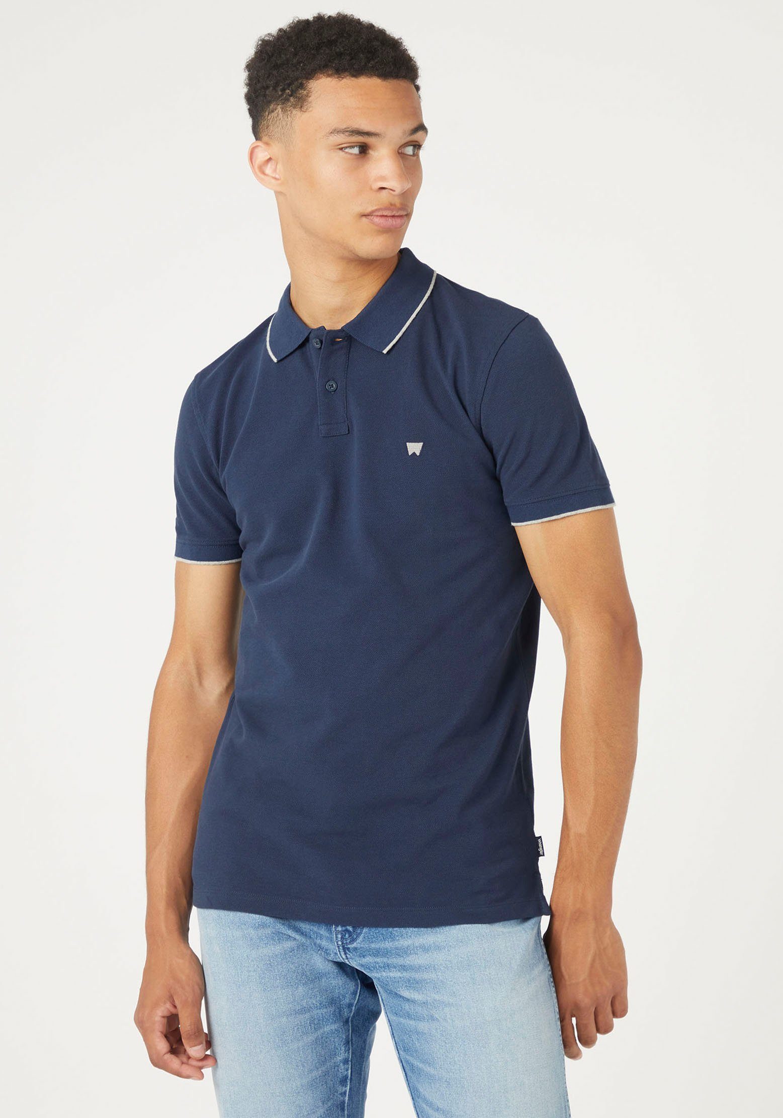 Wrangler Poloshirt navy | T-Shirts