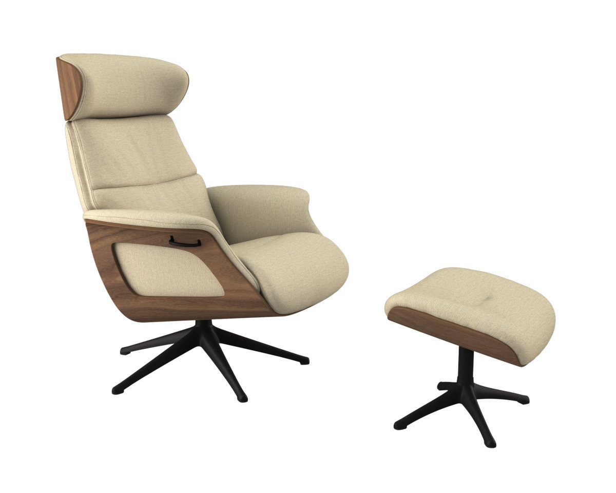 Furniture skandinavisches FLEXLUX Design Theca Clement, Modernes UAB, Relaxchairs Relaxsessel