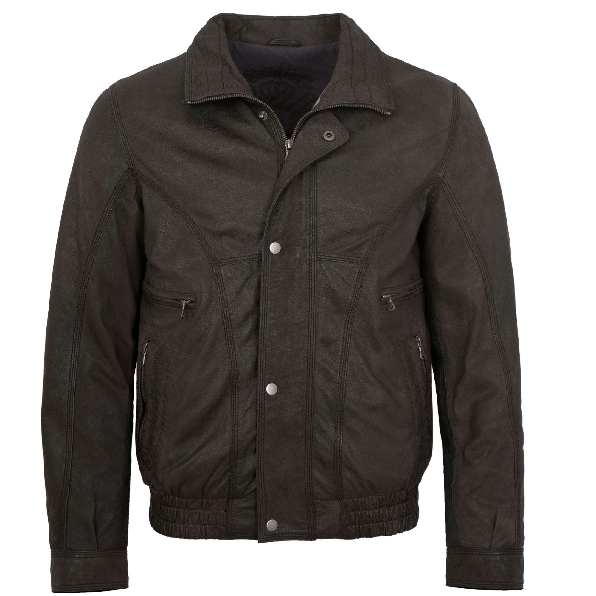 Maddox Lederjacke Mattis MADDOX - Herren Lederjacke Blouson Lammnubuk dunke günstig online kaufen