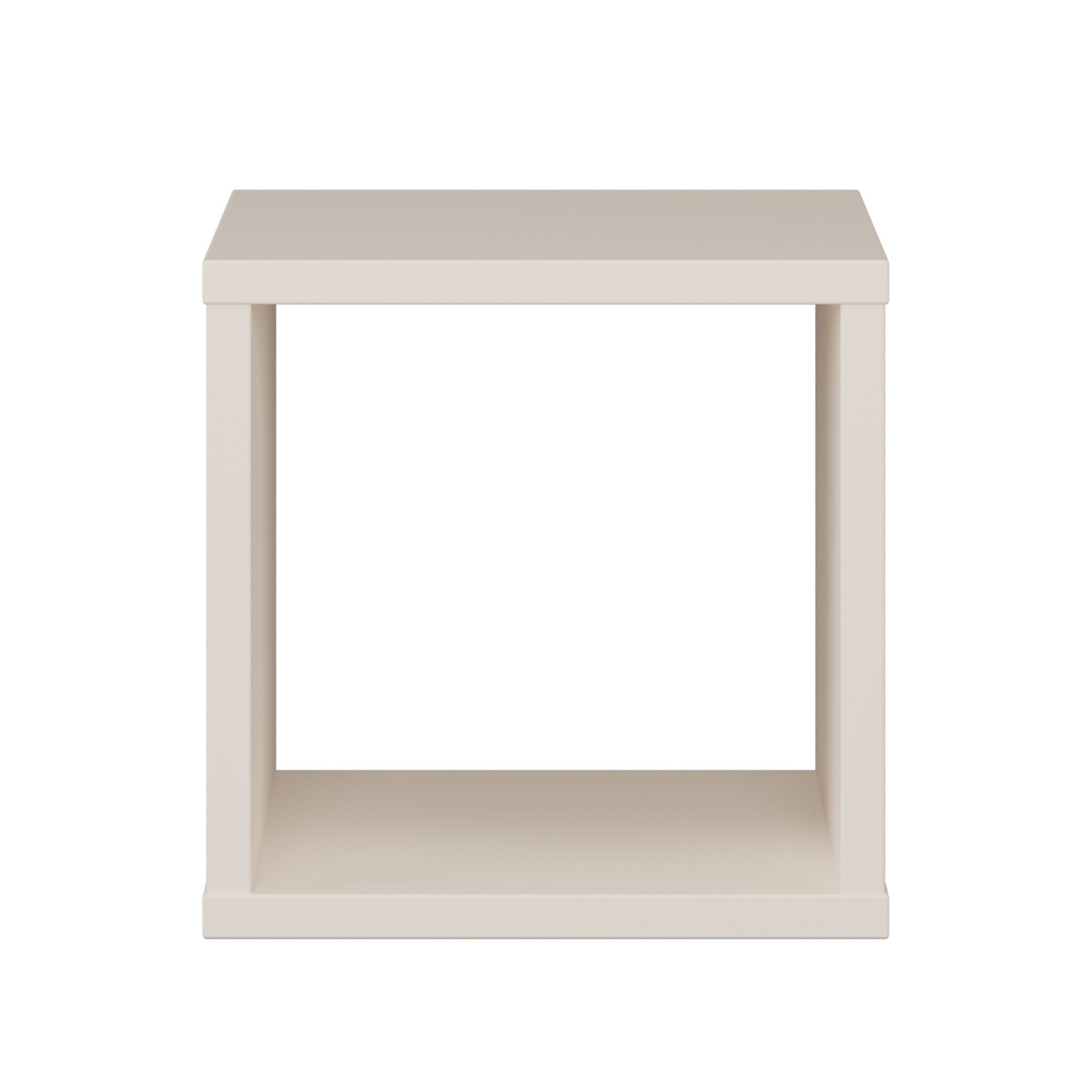 PREISBRECHER Regalwürfel MAURO, in sandfarbig - 38,2x38,3x32,9cm (BxHxT)