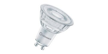 Ledvance LED-Leuchtmittel LED GU10 Reflektor Lampe Strahler PAR16 dimmbar 4,7WLeuchtmittel [2er], GU10, 2 St., kaltweiss, natürliches Tageslicht,4000 k,kaltweiß