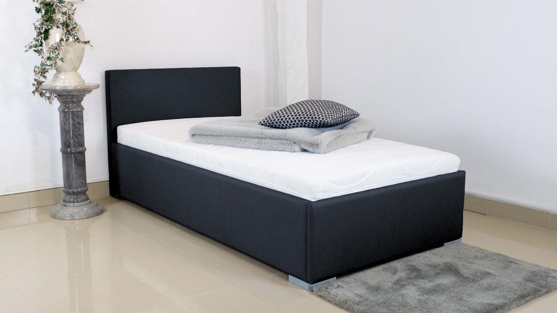 PAARA Polsterbett Beach mit Bettkasten Kopfteil verstellbar mit alles Farbwahl (Lattenroste/n)