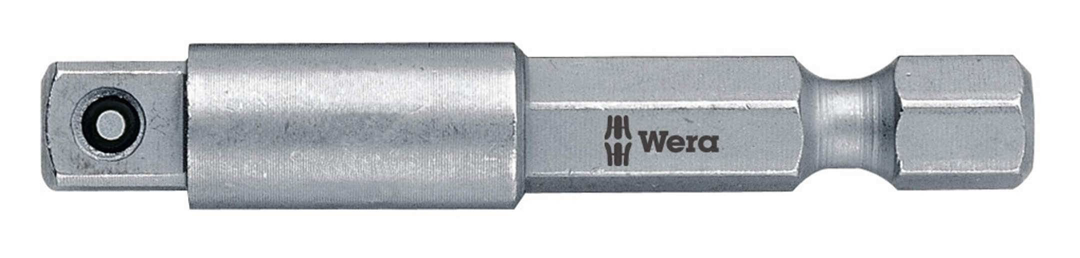 Wera Steckschlüssel, Adapter 1/4" für 1/4" Einsatz 50 mm