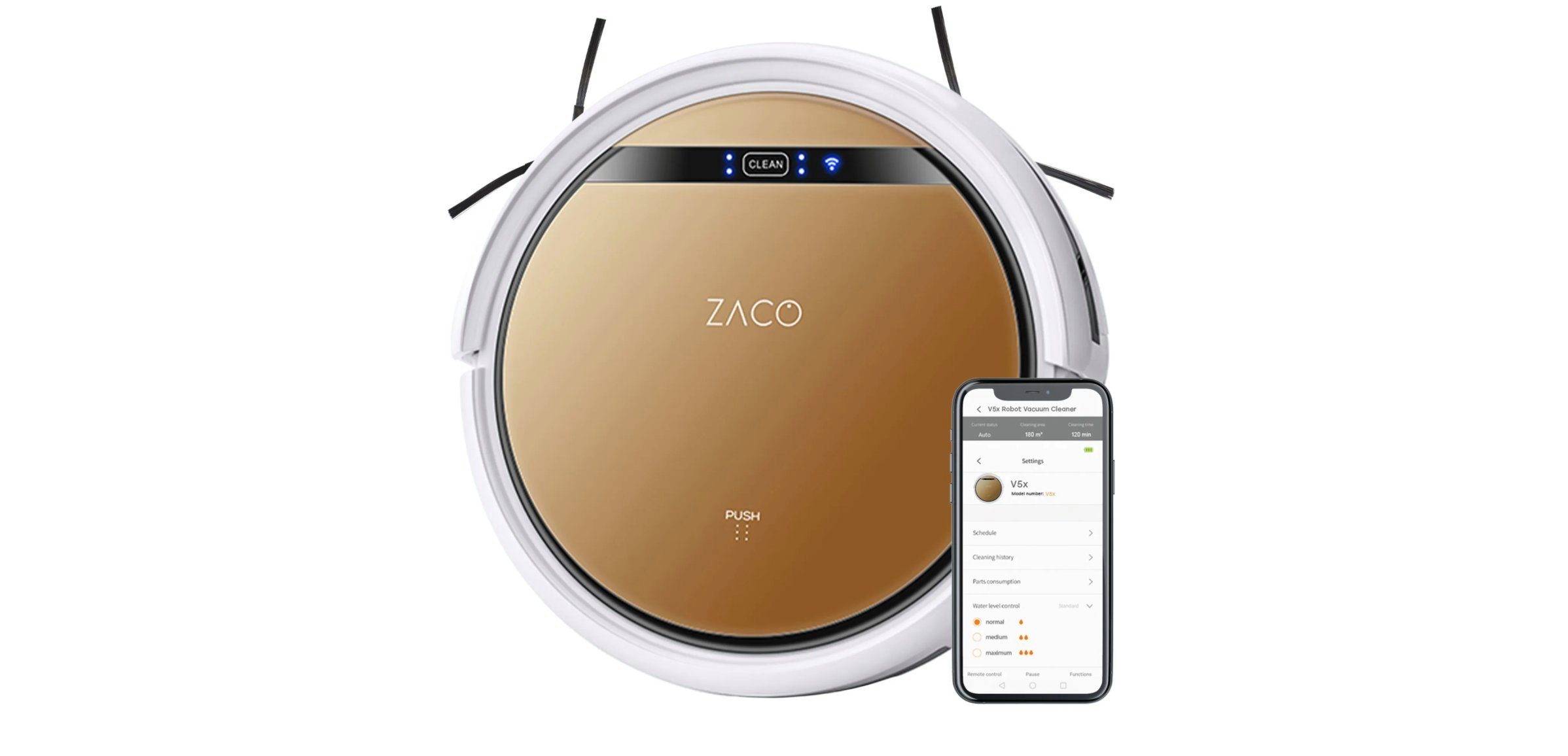 ZACO Nass-Trocken-Saugroboter ZACO Nass-Trocken- Saugroboter V5sPro