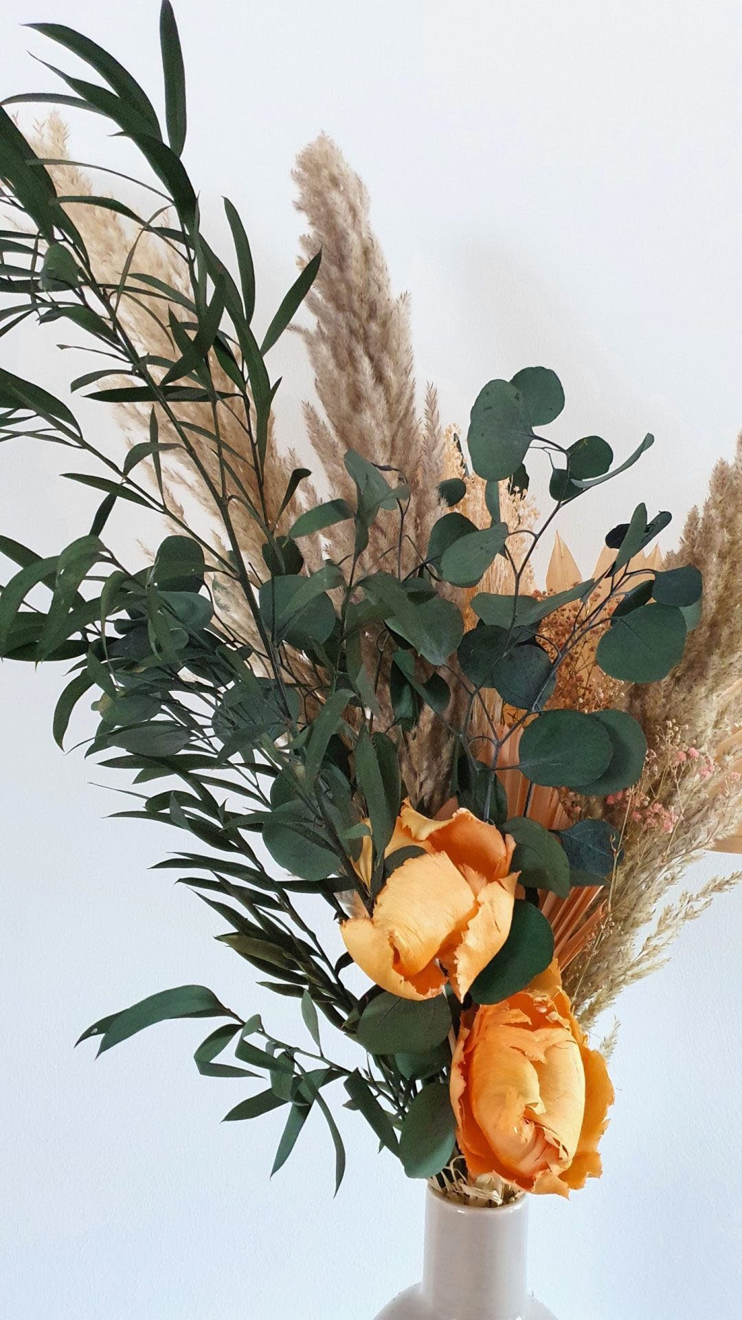 Trockenblume »Orange Blossom«, Everflowers, Höhe 70 cm-HomeTrends