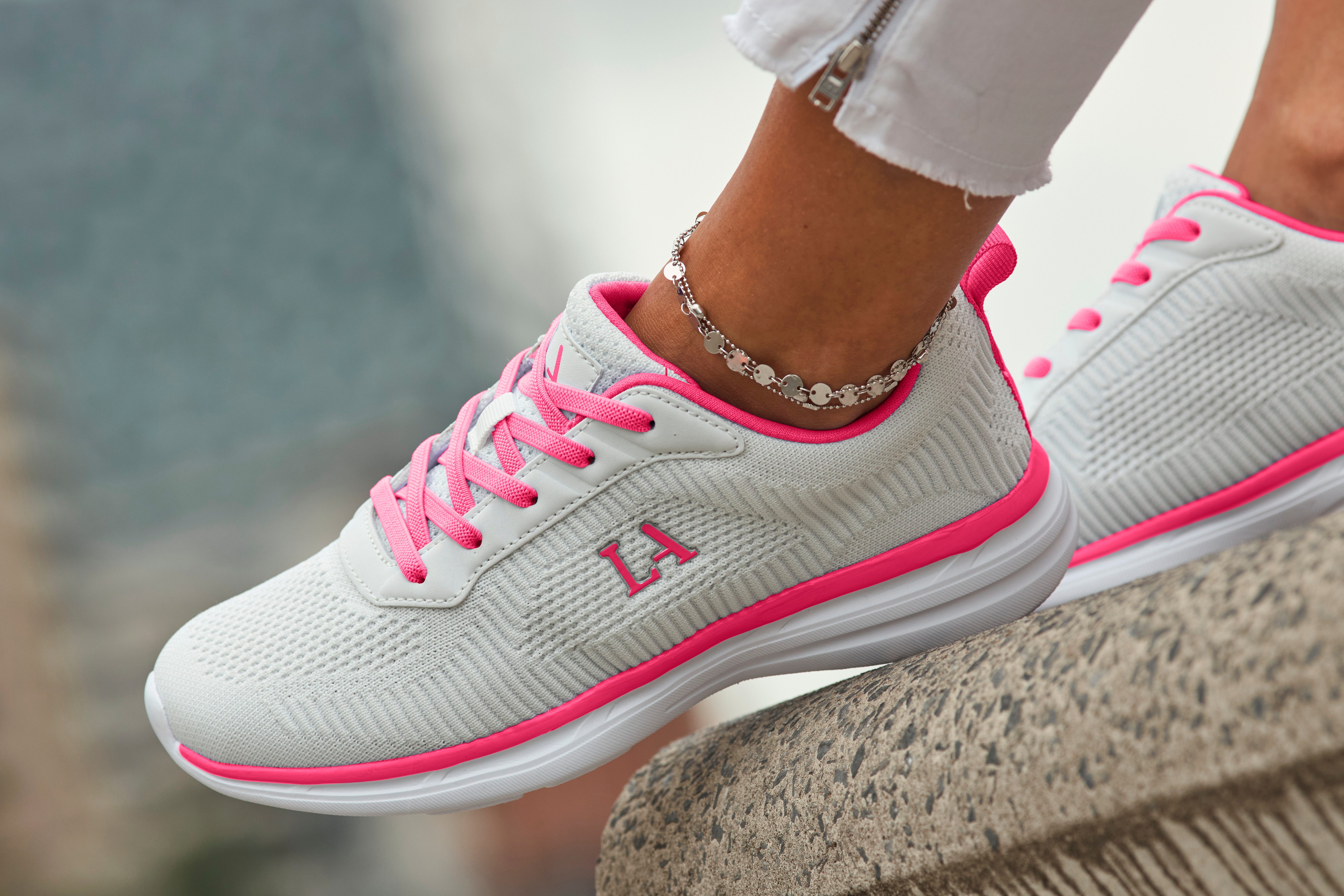 LASCANA Turnschuhe, Sneaker Freizeitschuh, Halbschuh im sportiven Look VEGAN