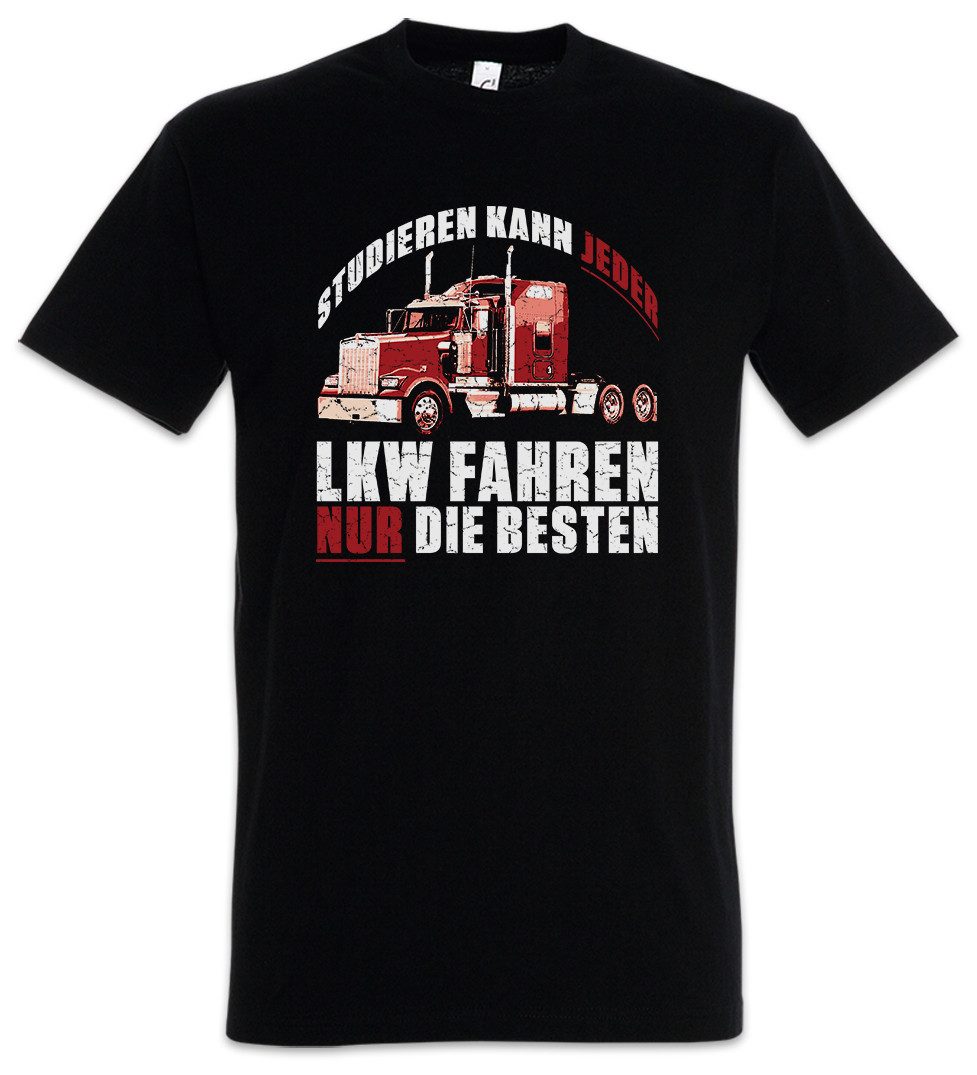 Urban Backwoods Print-Shirt Studieren Kann Jeder günstig online kaufen