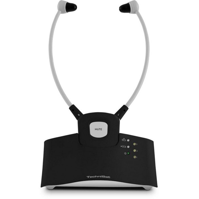 TechniSat Stereoman ISI 2 (V2) - Headset - schwarz Funk-Kopfhörer