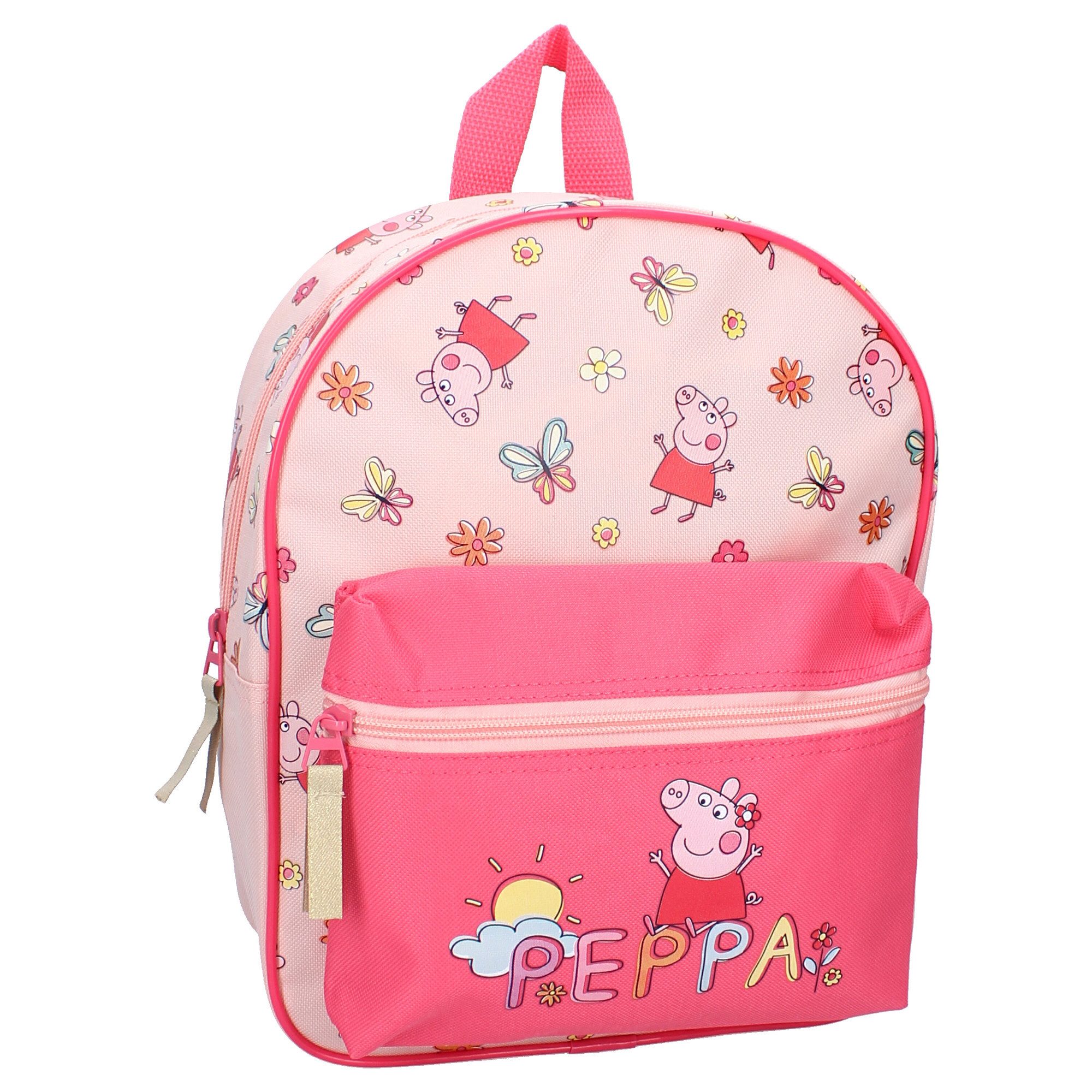 Peppa Pig Kinderrucksack Rucksack „Fluffy Friends“ – 3D-Design Schultasche