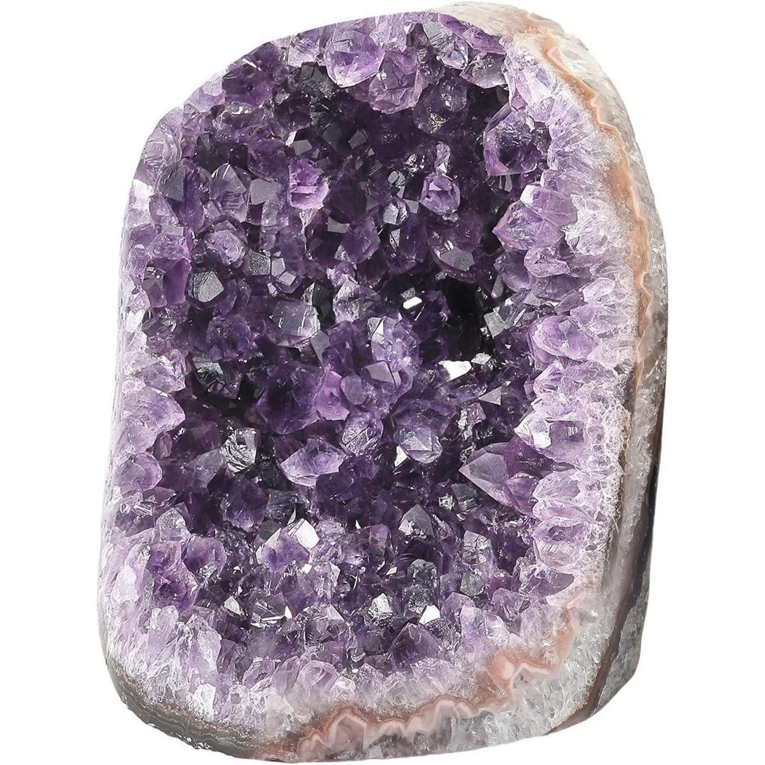 LuxusKollektion Edelstein Natürlicher Amethyst Cluster Specimen 1200-1500 g Fengshui Dekoration