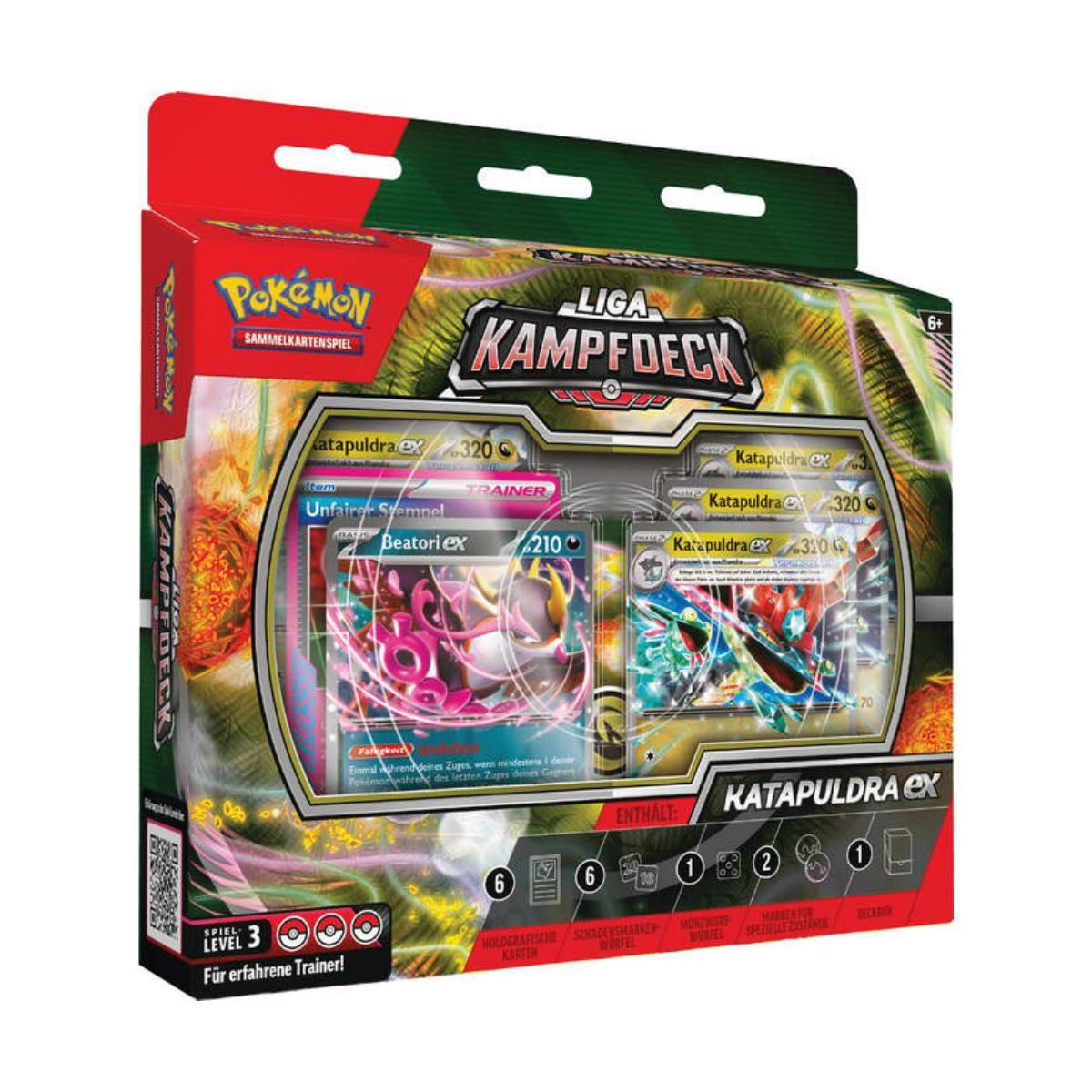 The Pokémon Company International Sammelkarte Katapuldra ex Liga-