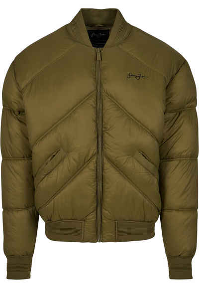 Sean John Bomberjacke Sean John Herren JM233-015-1 SJ Script Logo Bomber Puffer Jacket (1-St)