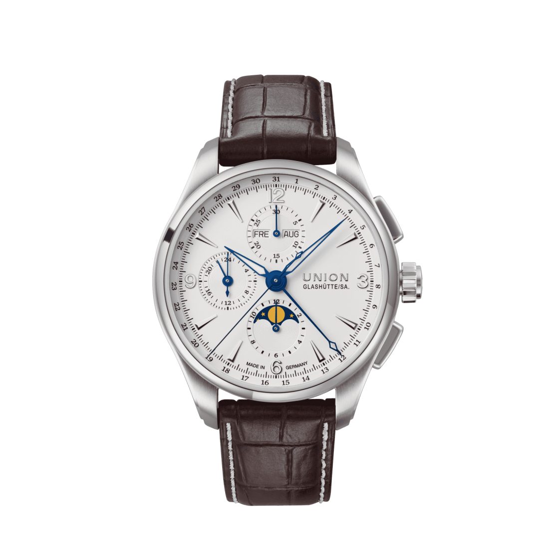 UNION GLASHÜTTE Automatikuhr Belisar Chronograph Mondphase