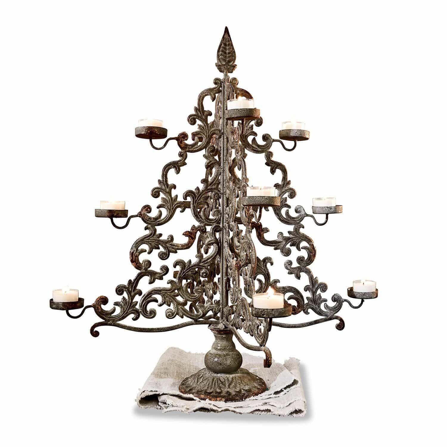 Weihnachtsfigur Deko-Baum Valledupar antikbraun