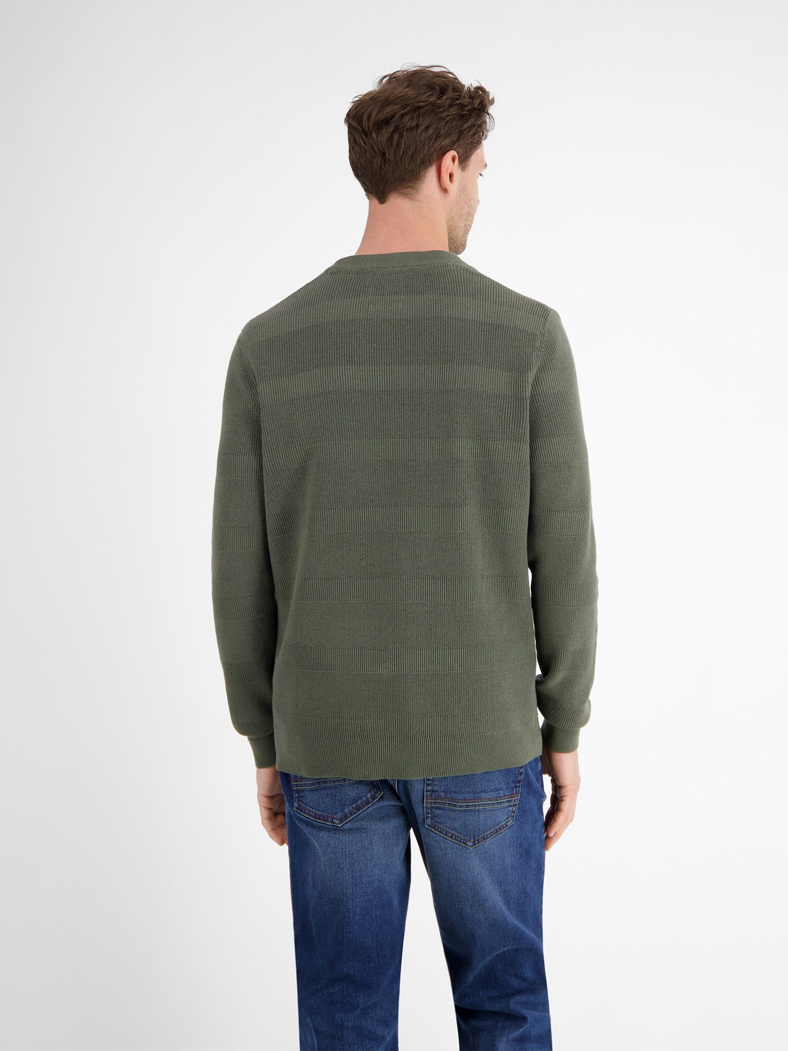 LERROS Strickpullover mit Logo Stickerei günstig online kaufen