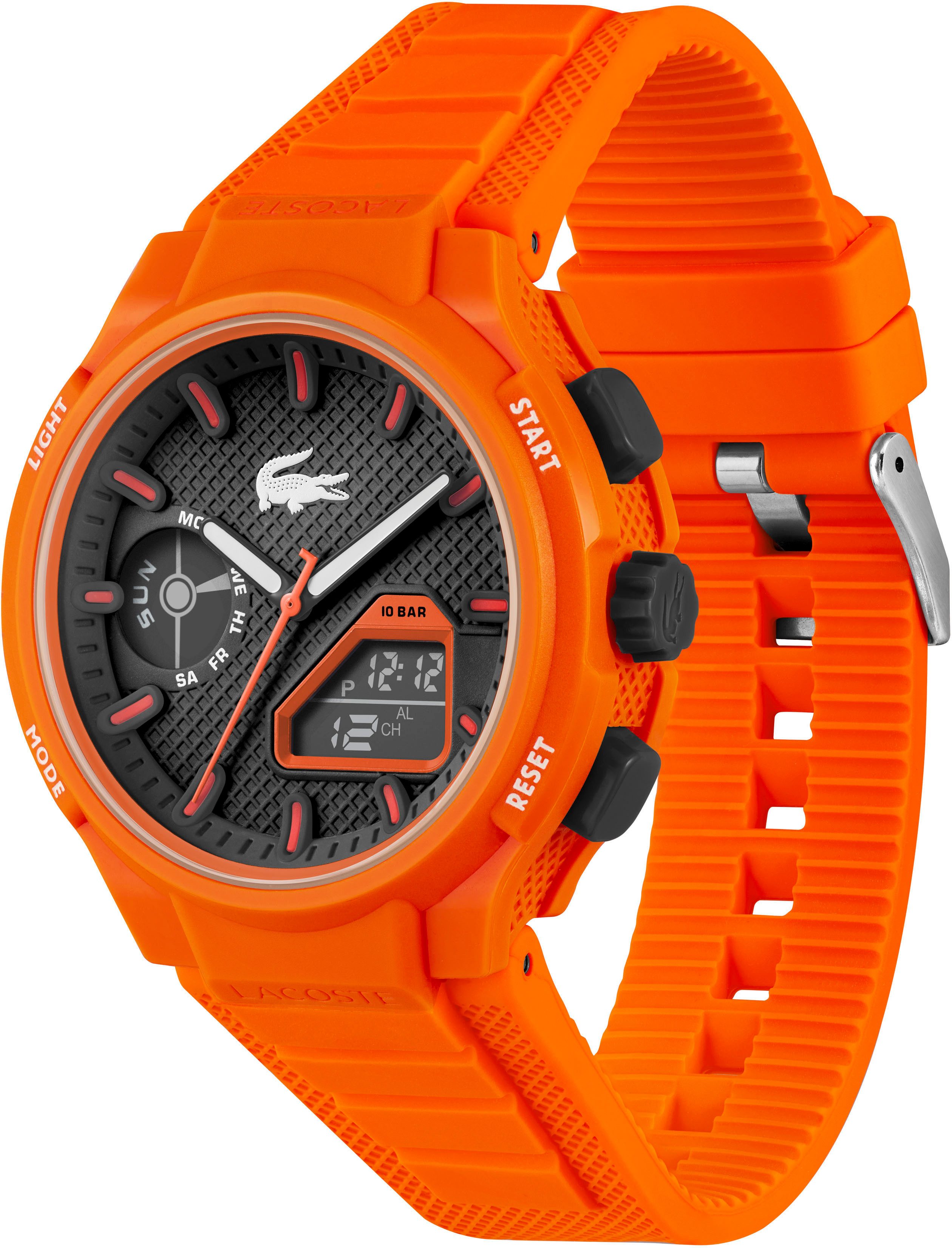 Lacoste Chronograph LC33 2011369, Armbanduhr, Herrenuhr, Silikonarmband, an günstig online kaufen