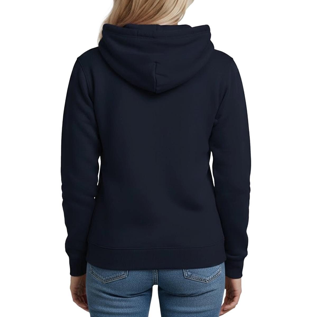 Spreadshirt Hoodie Barbie Leo-Print Logo Damen Hoodie (1-tlg)