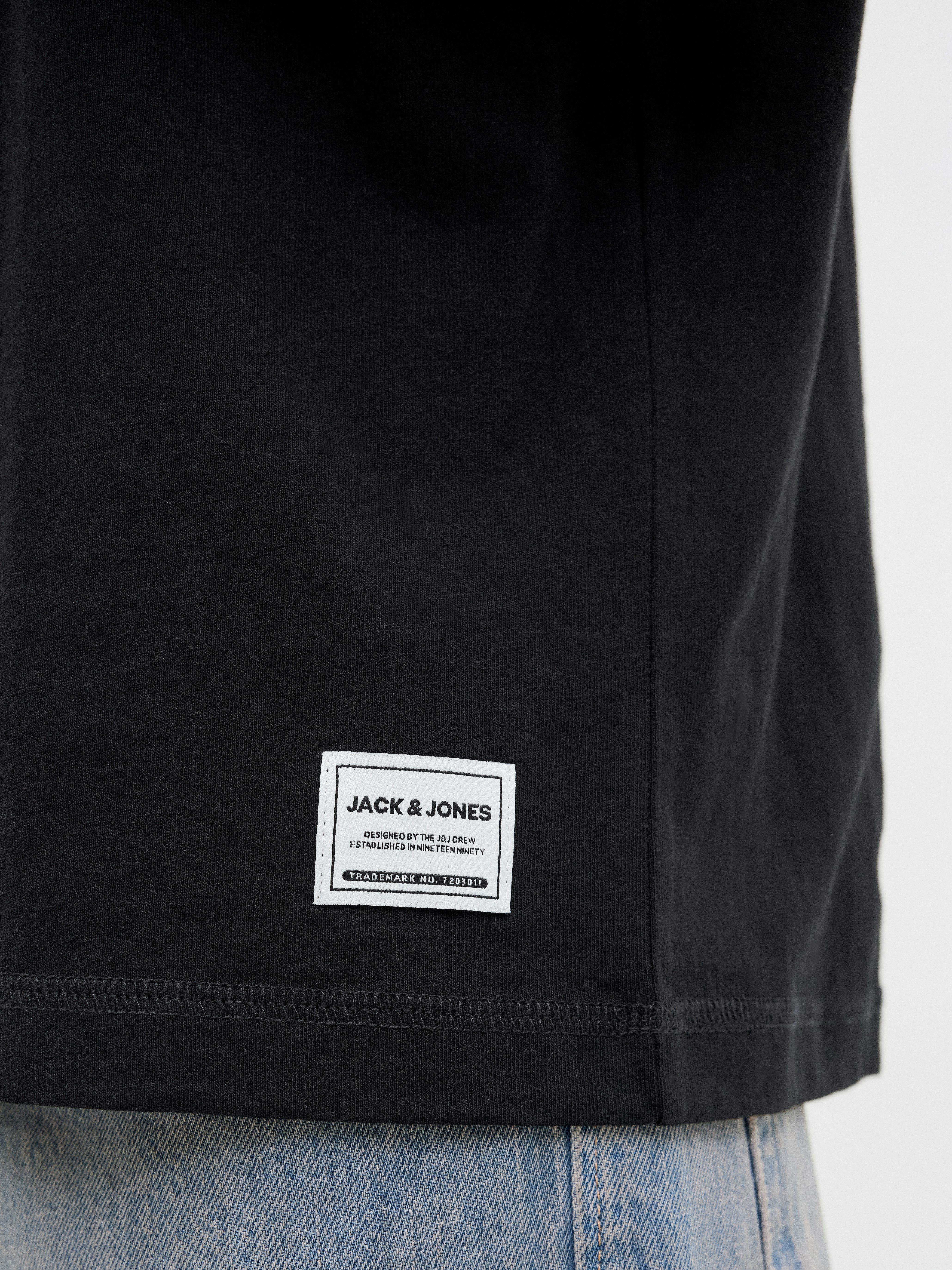 Jack & Jones Rundhalsshirt JJEDOVER TEE SS CREW NECK