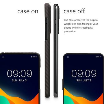 kalibri Handyhülle Hülle für OnePlus Nord 2T 5G, Aramid Handy Schutzhülle - Smartphone Cover Case