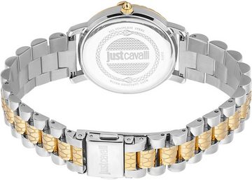 Just Cavalli Time Quarzuhr Donna sempre, JC1L212M0095, (Set, 2-tlg., Uhr mit passendem Schmuckarmband)