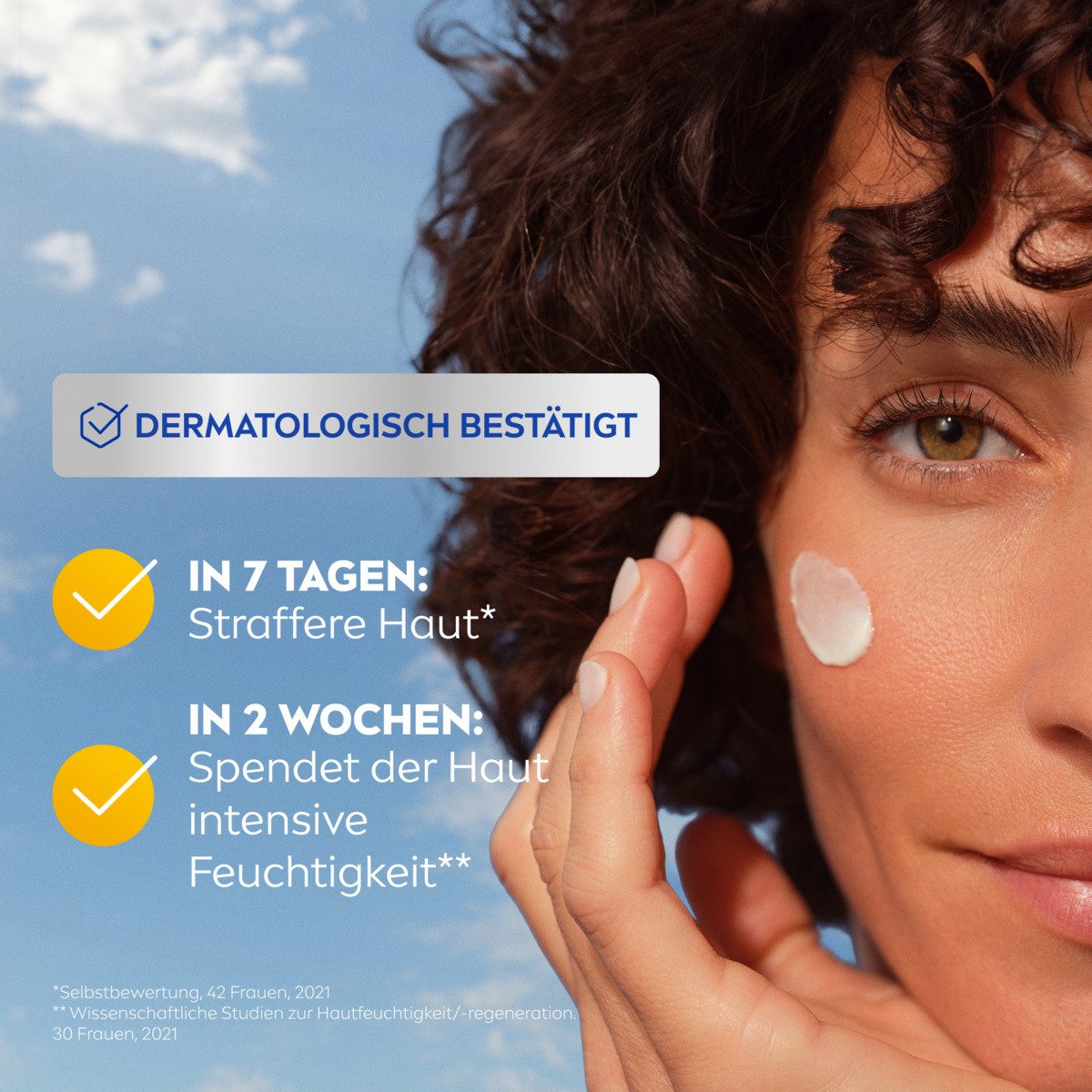 Nivea Nachtcreme Q10 Anti-Falten Power Nachtpflege 50ml Packung, 1-tlg., Spendet intensive Feuchtigkeit und wirkt regenerierend