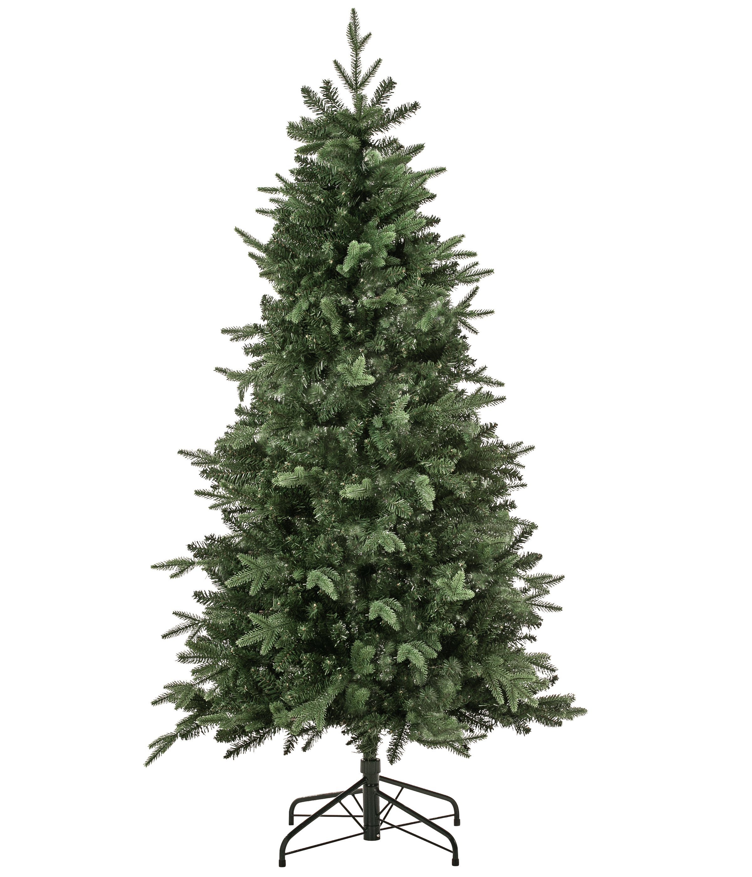 Künstlicher Espen Weihnachtsbaum cm, 101.6 cm, LED Ø künstlicher Dehner Beleuchtung Tanne 180 mit mit Christbaum LED/Ständer, hochwertiger