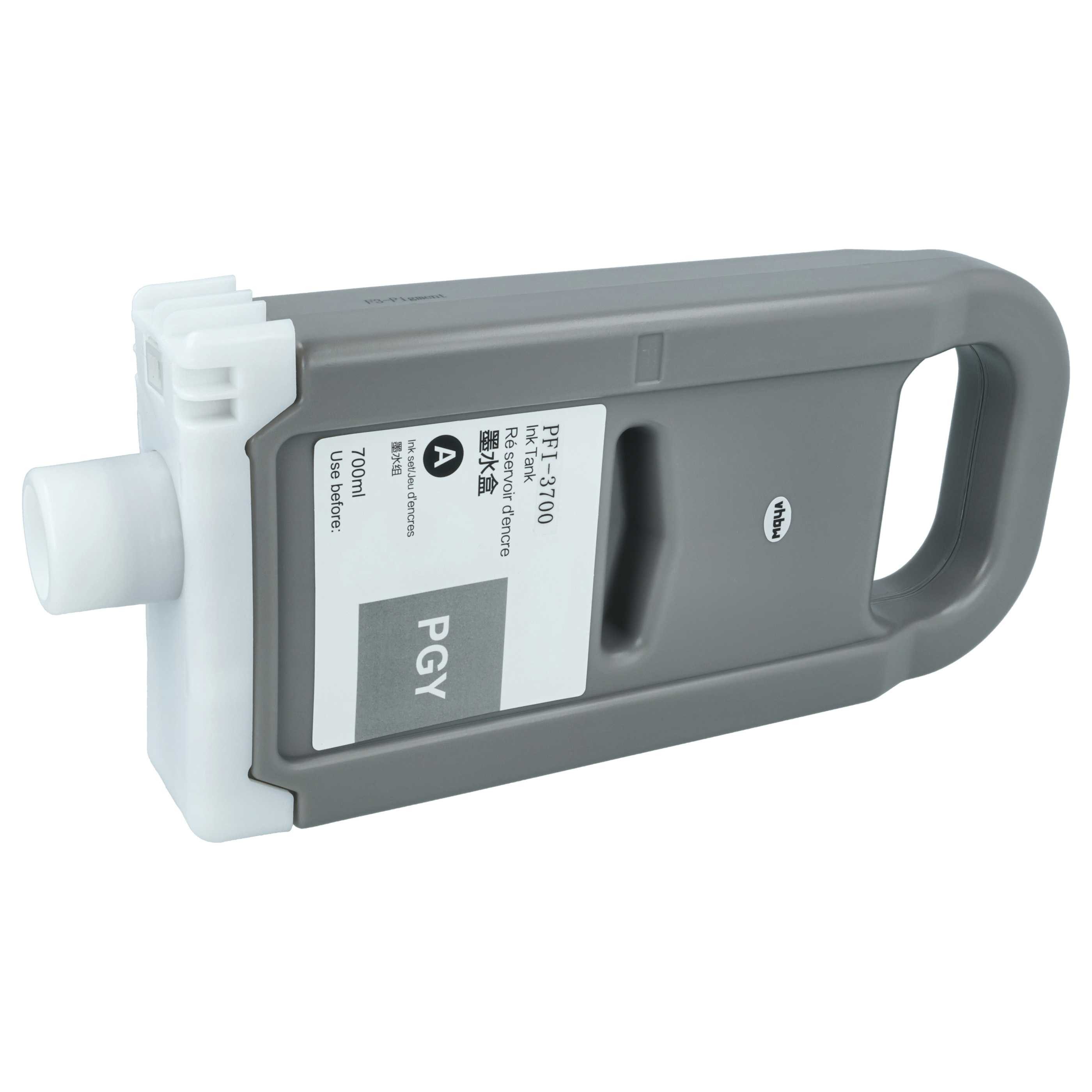 vhbw Ersatz für Canon PFI-3700 PGY für Fotodrucker Tintenpatrone