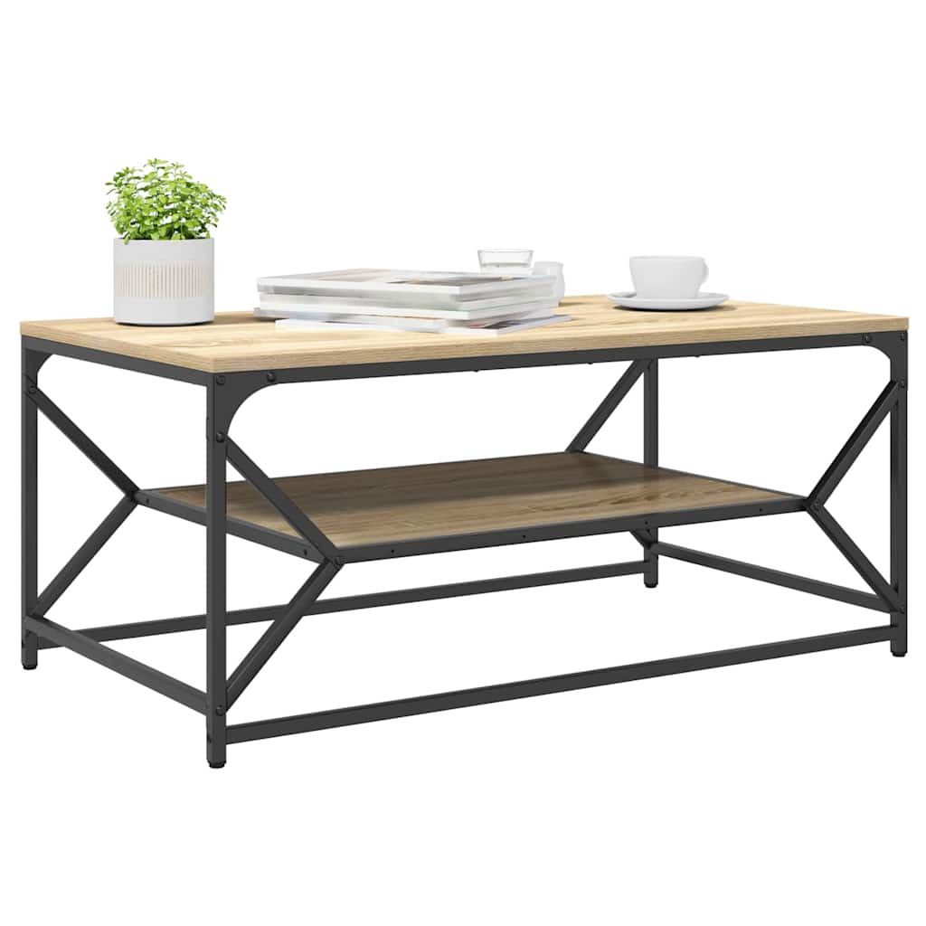 vidaXL Couchtisch Couchtisch Sonoma Eiche 90 günstig online kaufen