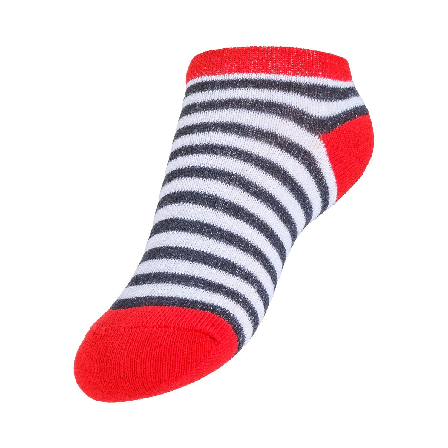 Cotton Prime® Sneakersocken (8-Paar) bunt gemustert mit Streifen und Pünktchen