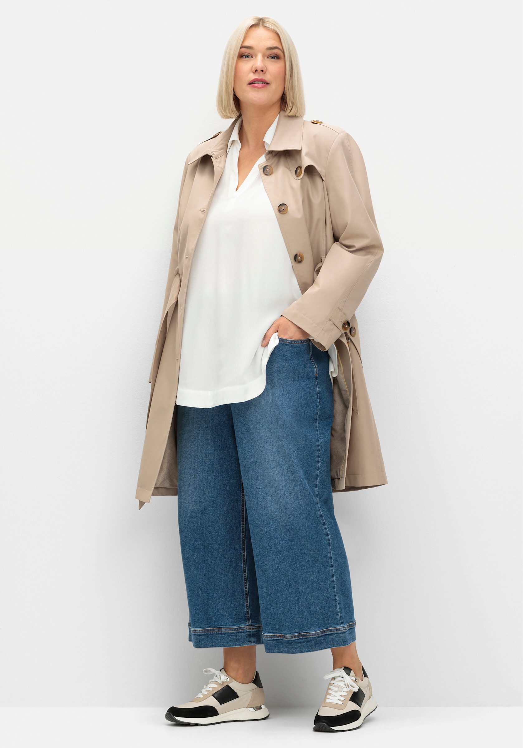 Sheego Klassische Bluse Tunika . günstig online kaufen