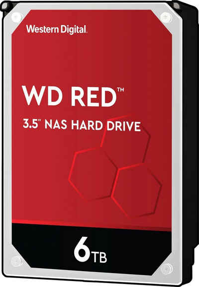 Western Digital WD Red HDD-NAS-Festplatte (6 TB) 3,5", Bulk
