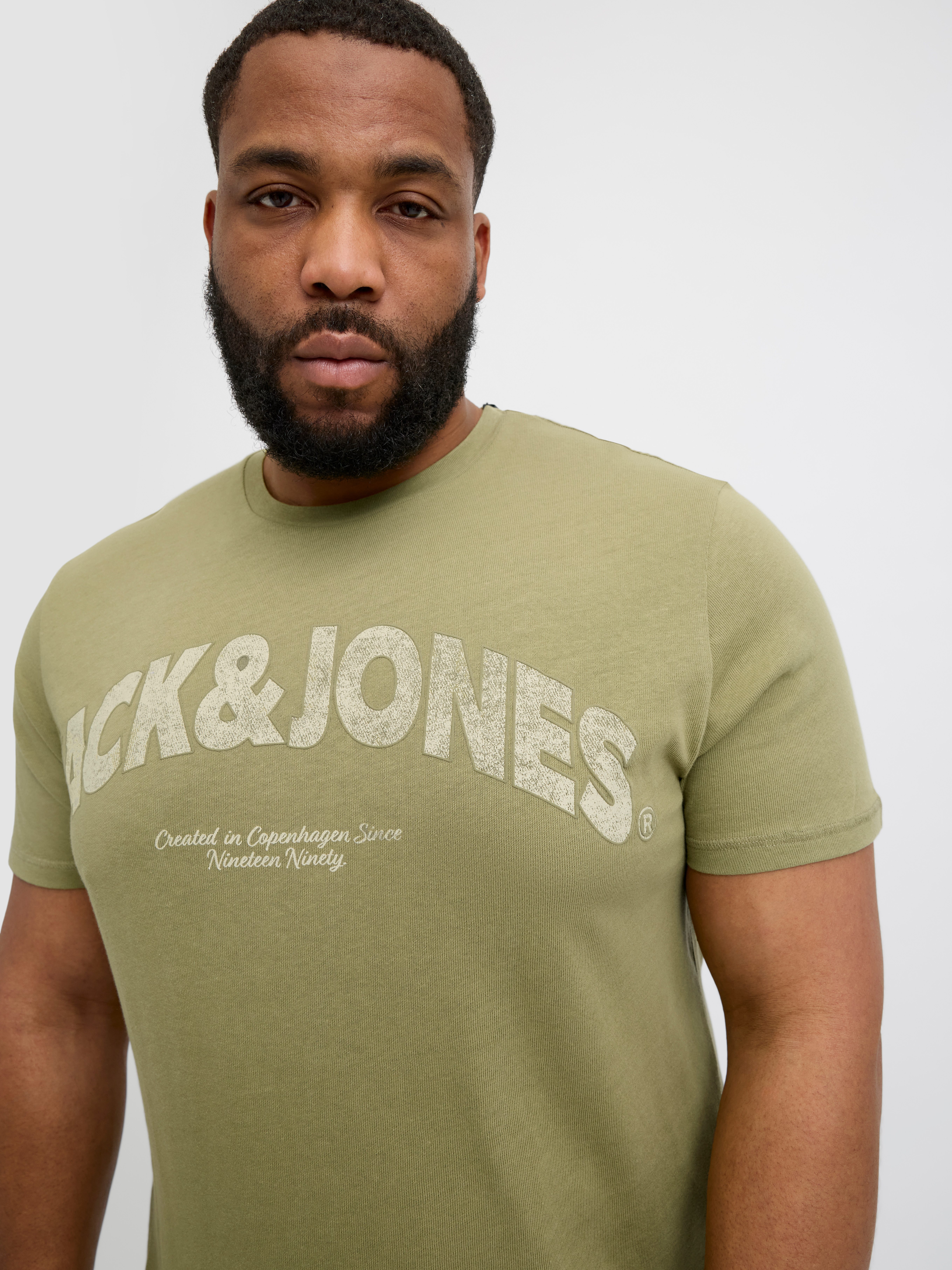 Jack & Jones PlusSize Print-Shirt JORALMERIA günstig online kaufen
