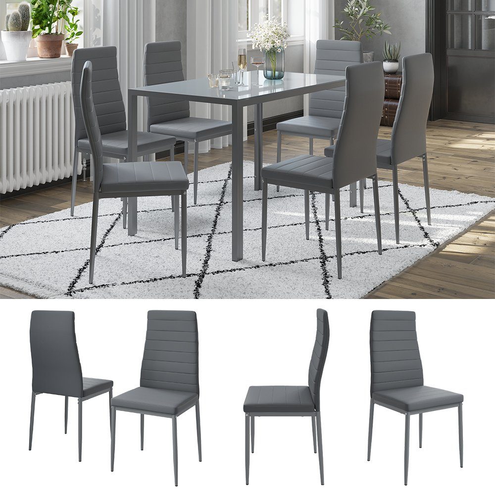 Vicco Esszimmerstuhl Grand, Grau, 42.5 x günstig online kaufen