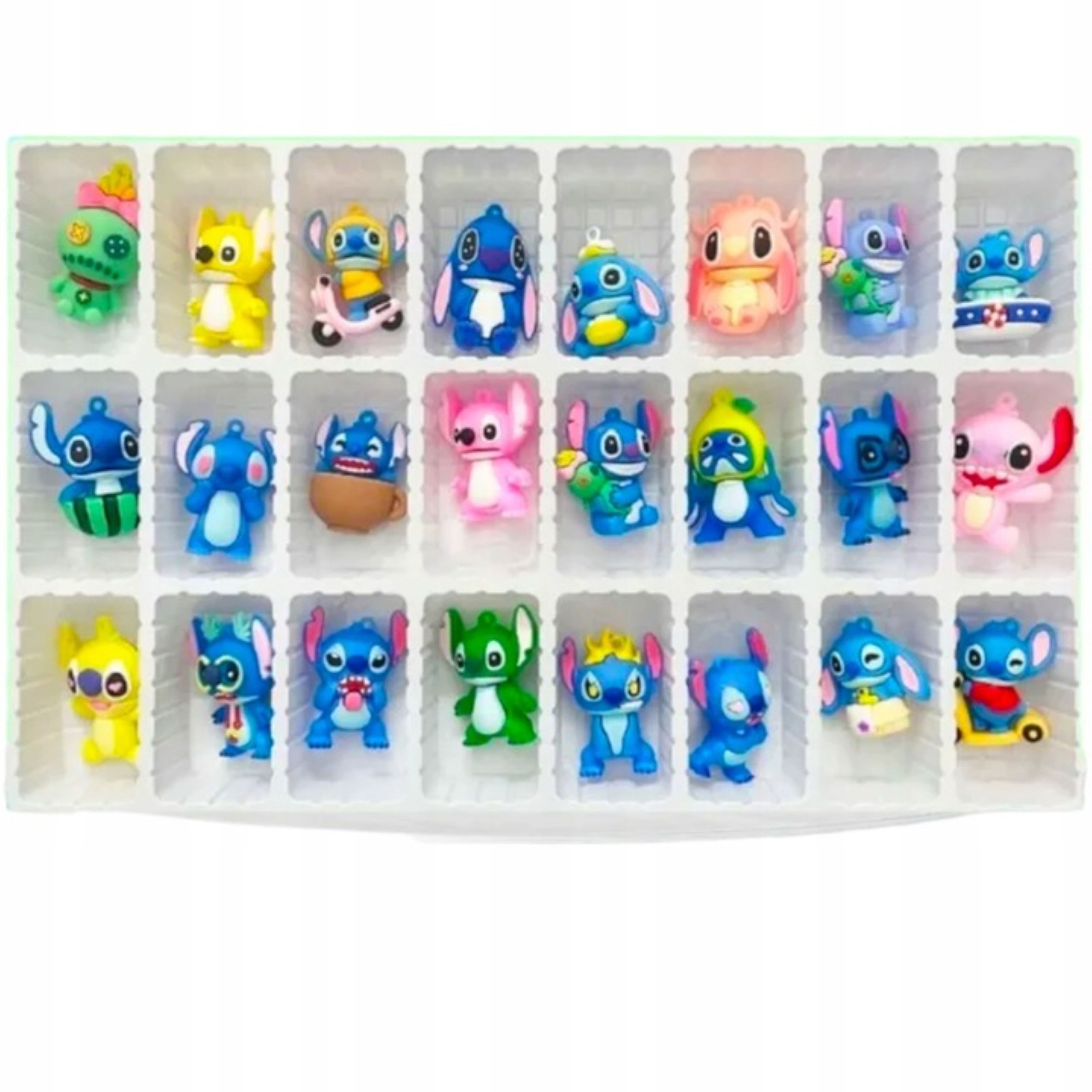 Festivalartikel Adventskalender Disney Lilo & Stitch Adventskalender – 24 Figuren Überraschungen (1-tlg) – Bild 3 von 4
