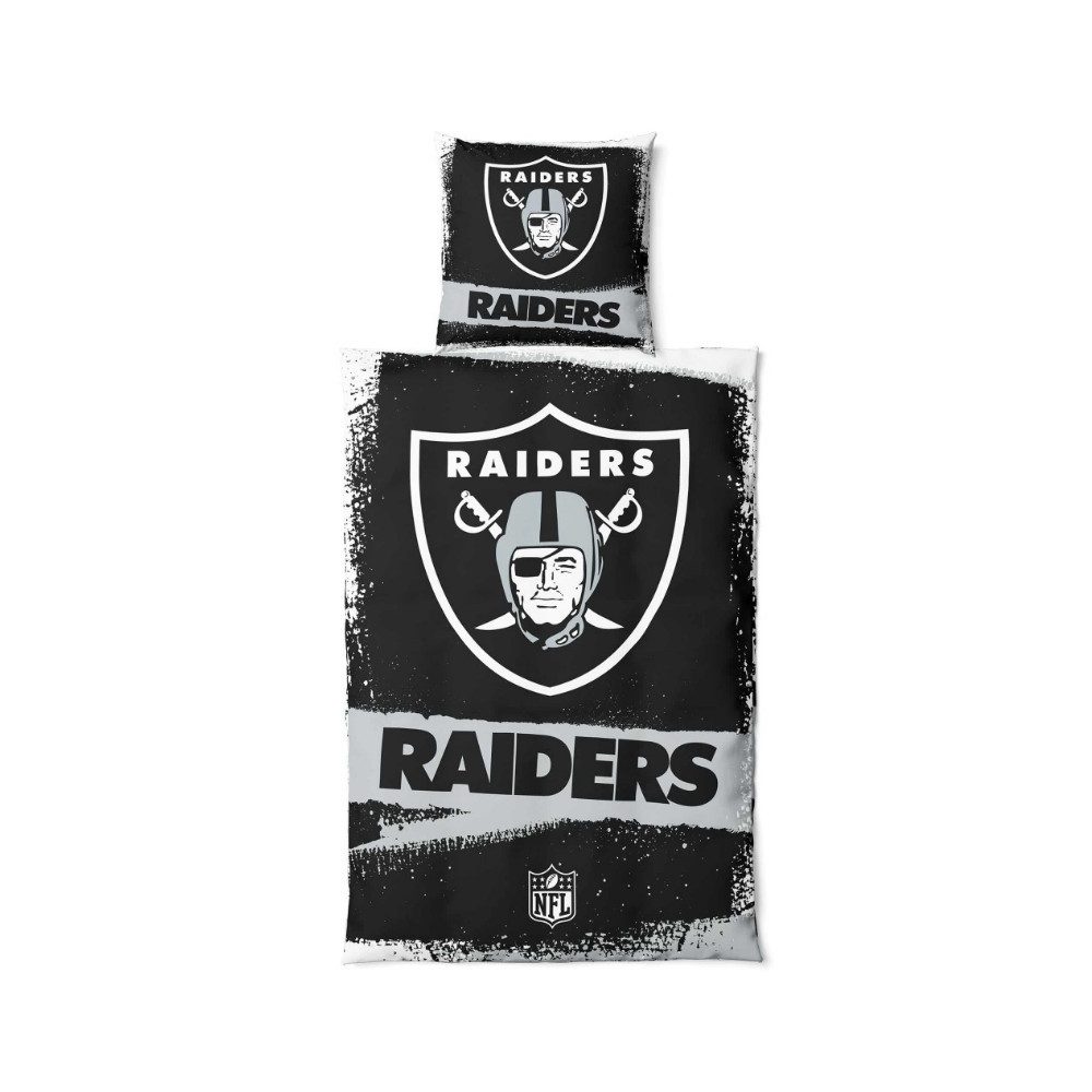 Las Vegas Raiders Bettwäsche Las Vegas Raiders Bettwäsche-Set "RAW"
