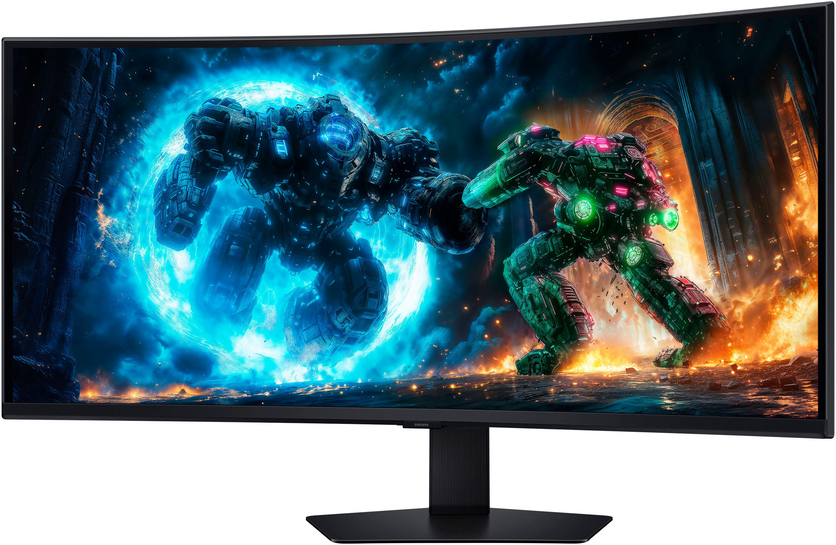 Samsung S40FG756EU Curved-Gaming-Monitor (100 cm/40 ", 5120 x 2160 px, 5K, 1 ms Reaktionszeit, 180 Hz, VA LED)