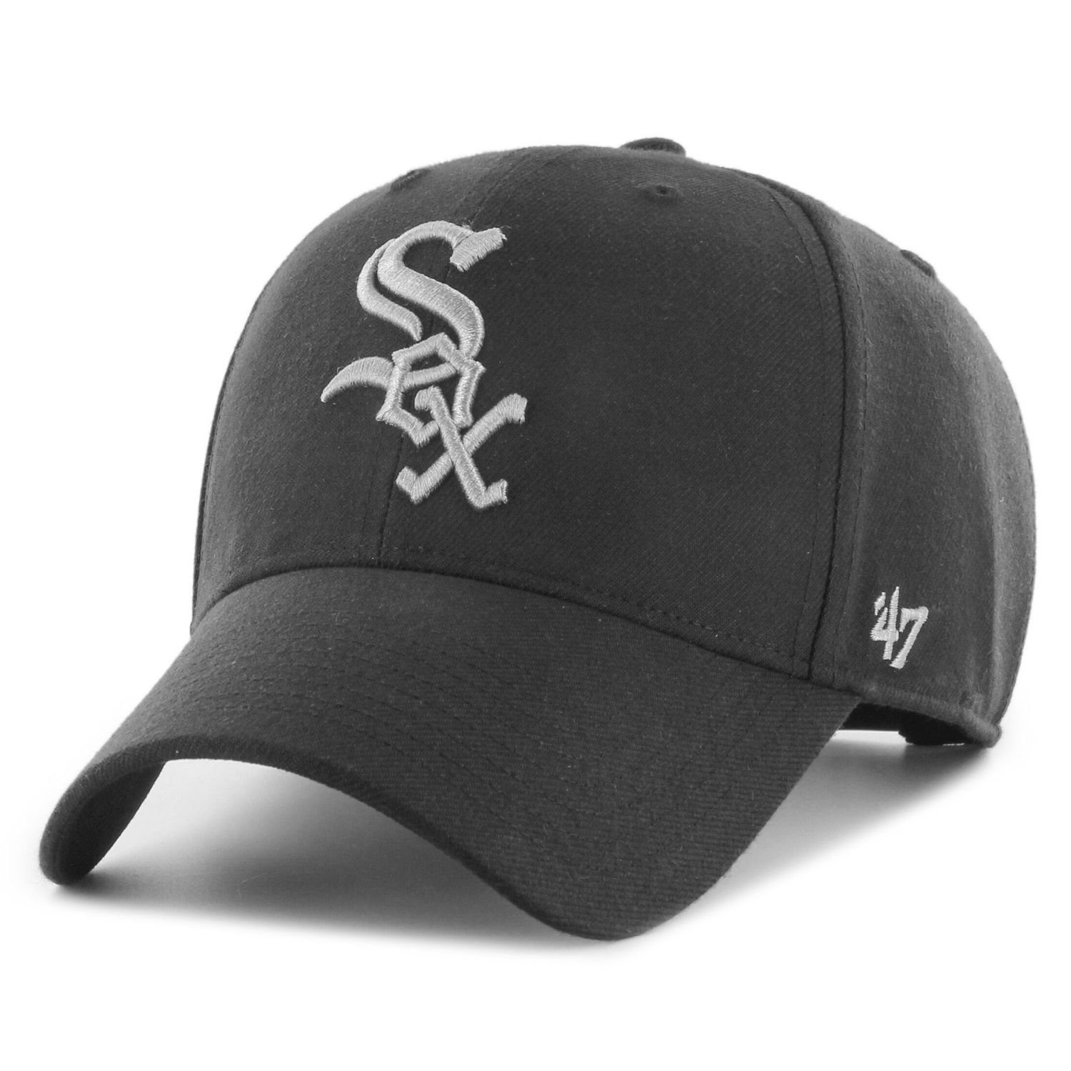 x27;47 Brand White Snapback MLB Chicago Sox Cap