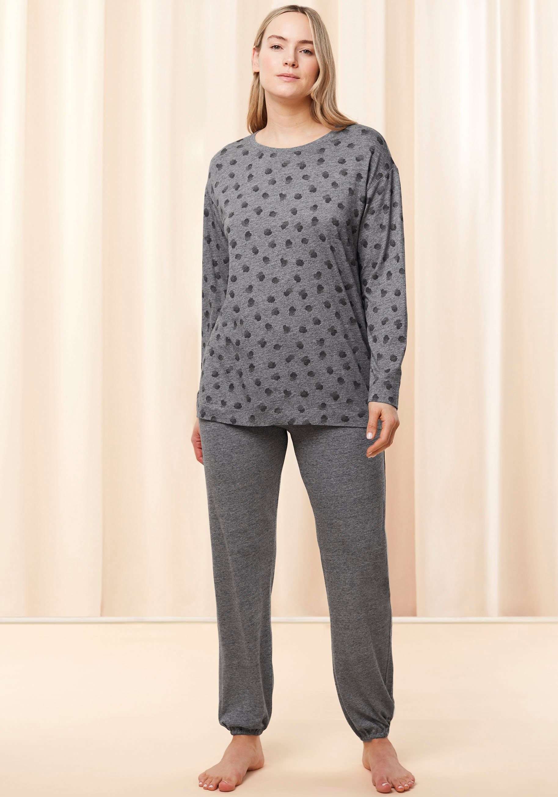 Top-Künstler Triumph Pyjama Endless PK Comfort LSL tlg) 2 (Set