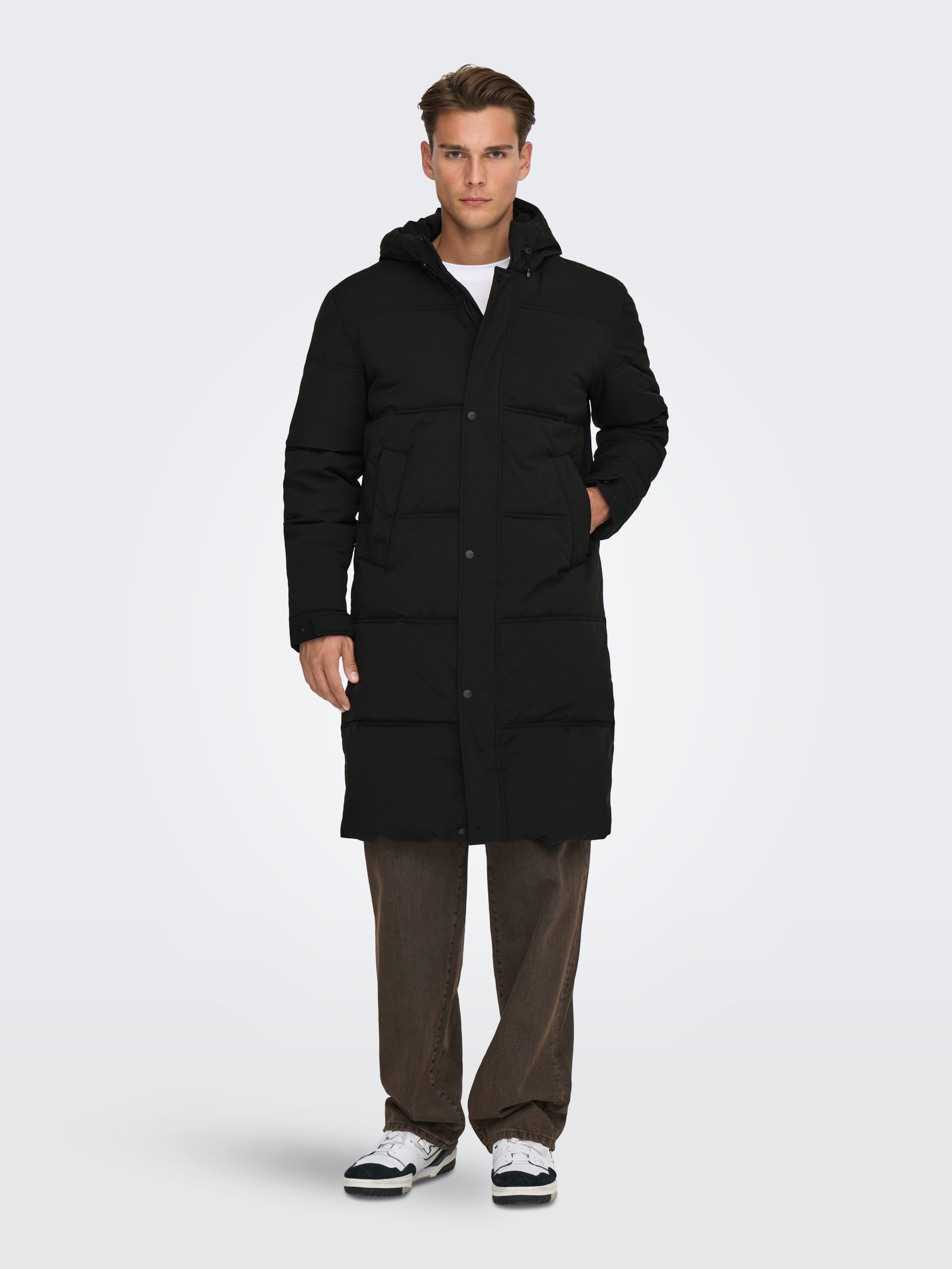 ONLY & SONS Steppjacke ONSSEUL LONG PUFFER OTW
