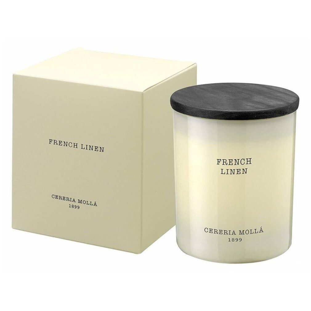Cereria Molla Duftkerze Creme-Duftkerze French Linen (Kerze) 230 g