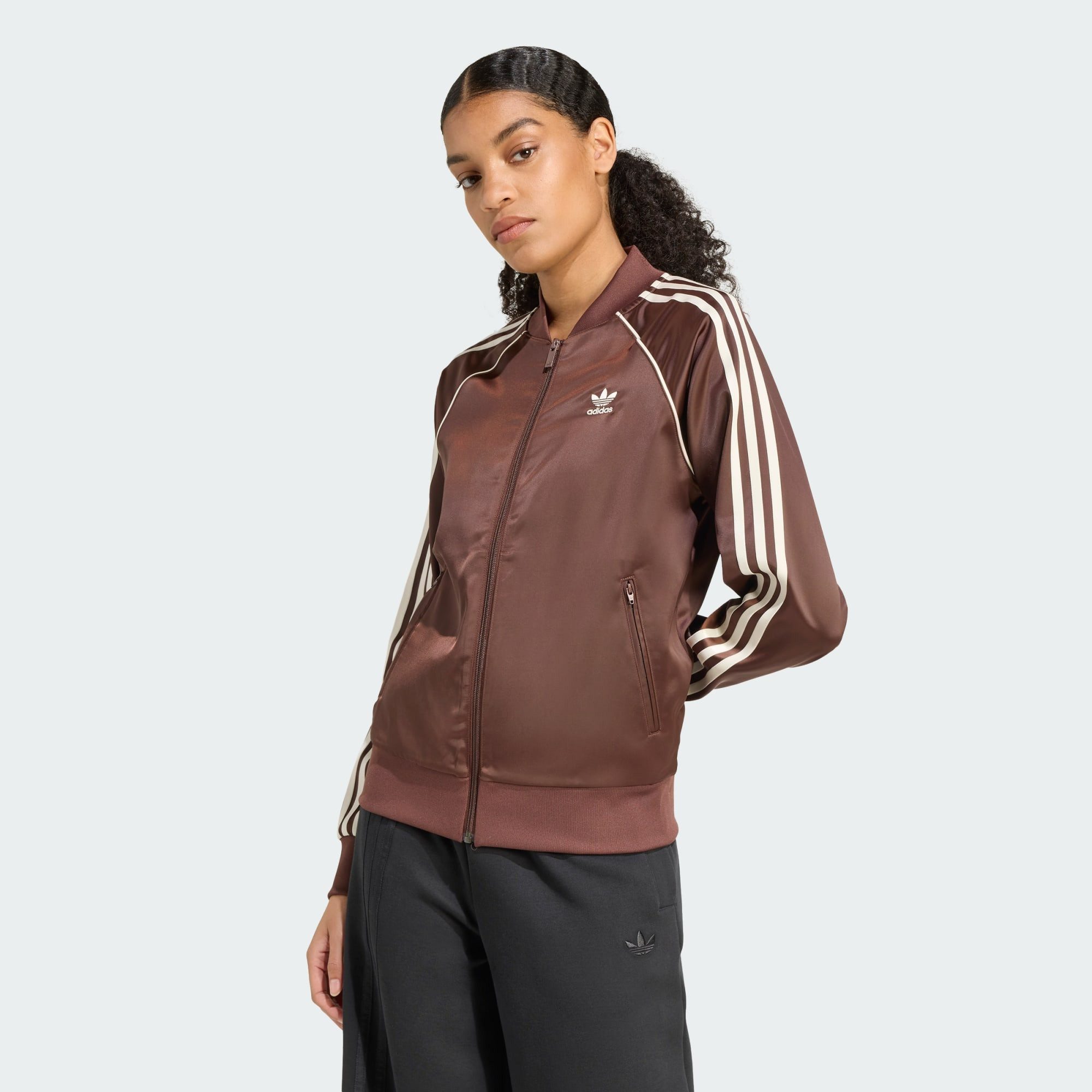adidas Originals Trainingsjacke ADICOLOR SST SATIN TRAININGSJACKE (1-St)