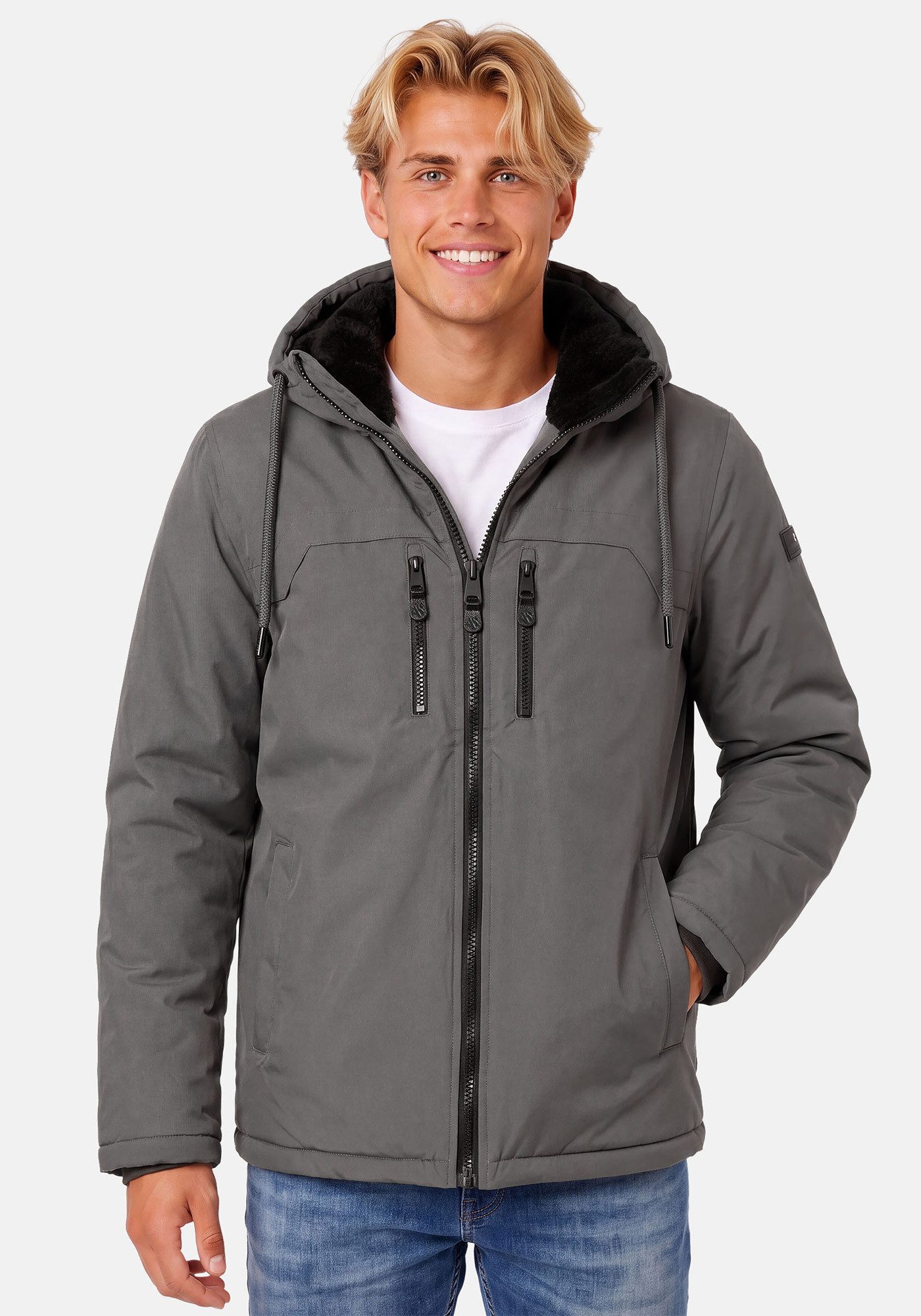 Alessandro Salvarini Winterjacke ASMori mit warmem Teddyfell – Bild 2 von 5