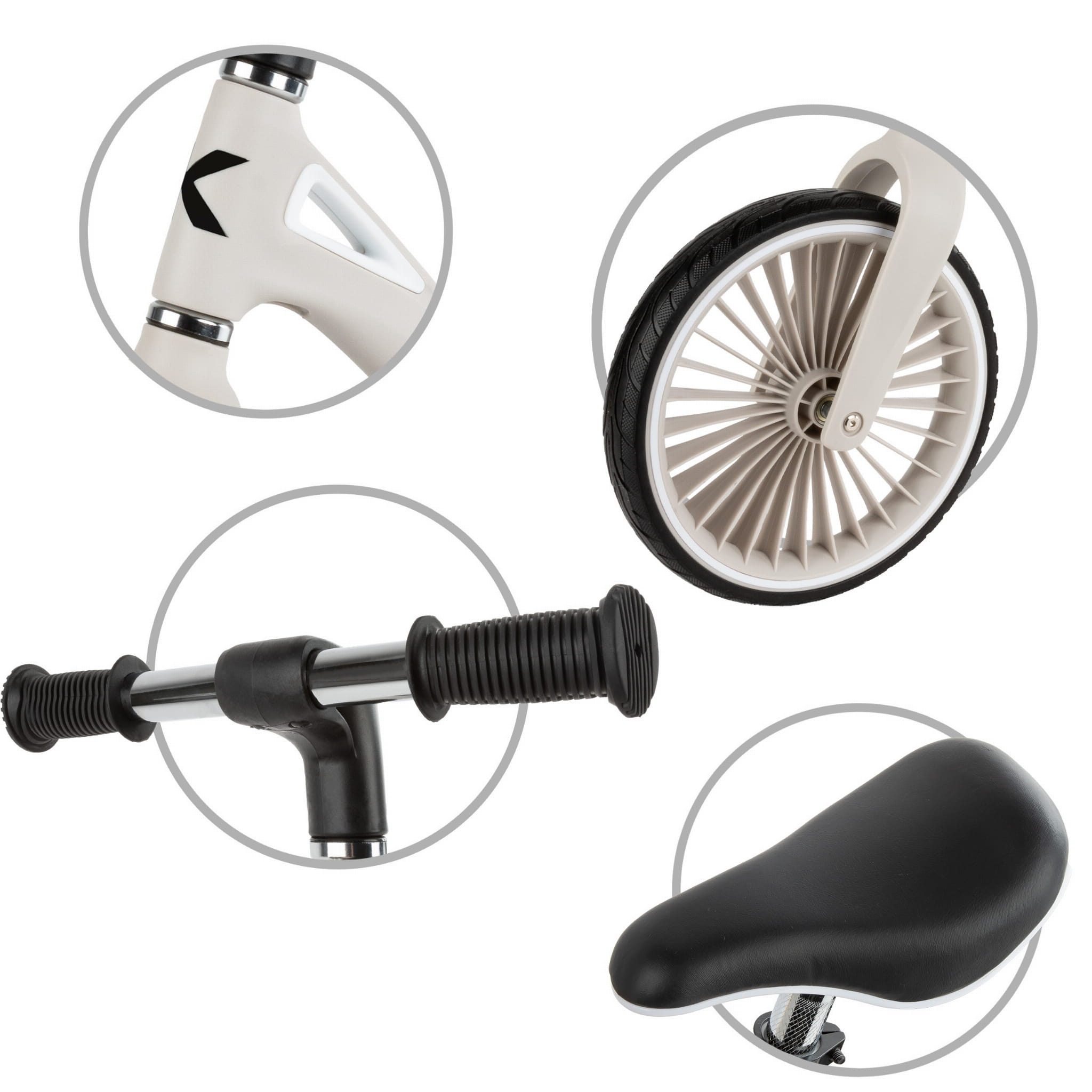 COIL Fahrrad-Laufrad Lauflernrad, Kinderlaufrad, Rutscher, Balance Bike, Nylonrahmen, Polyurethan-Reifen, Einzigartige Felge, Gewicht 30 kg – Bild 5 von 5