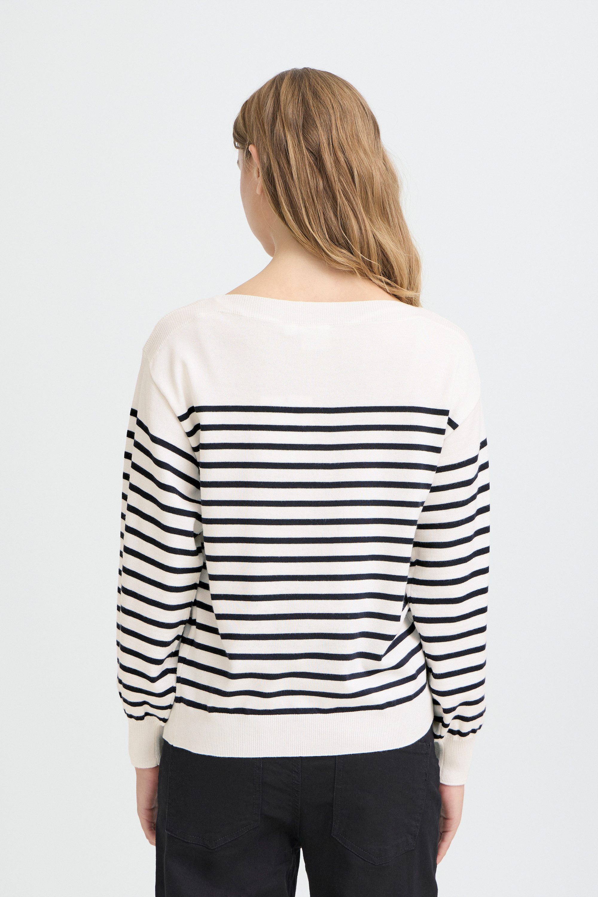 ICHI Strickpullover Strickpullover langarm IHLULS