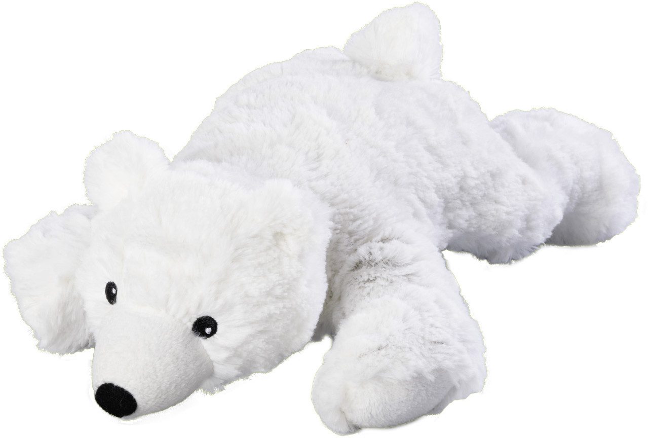 Warmies® Wärmekissen Warmies Wärmekuscheltier Eisbär weiß