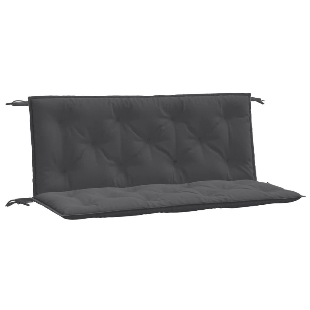 vidaXL Sitzauflage Gartenbank-Auflagen 2 Stk. Melange günstig online kaufen